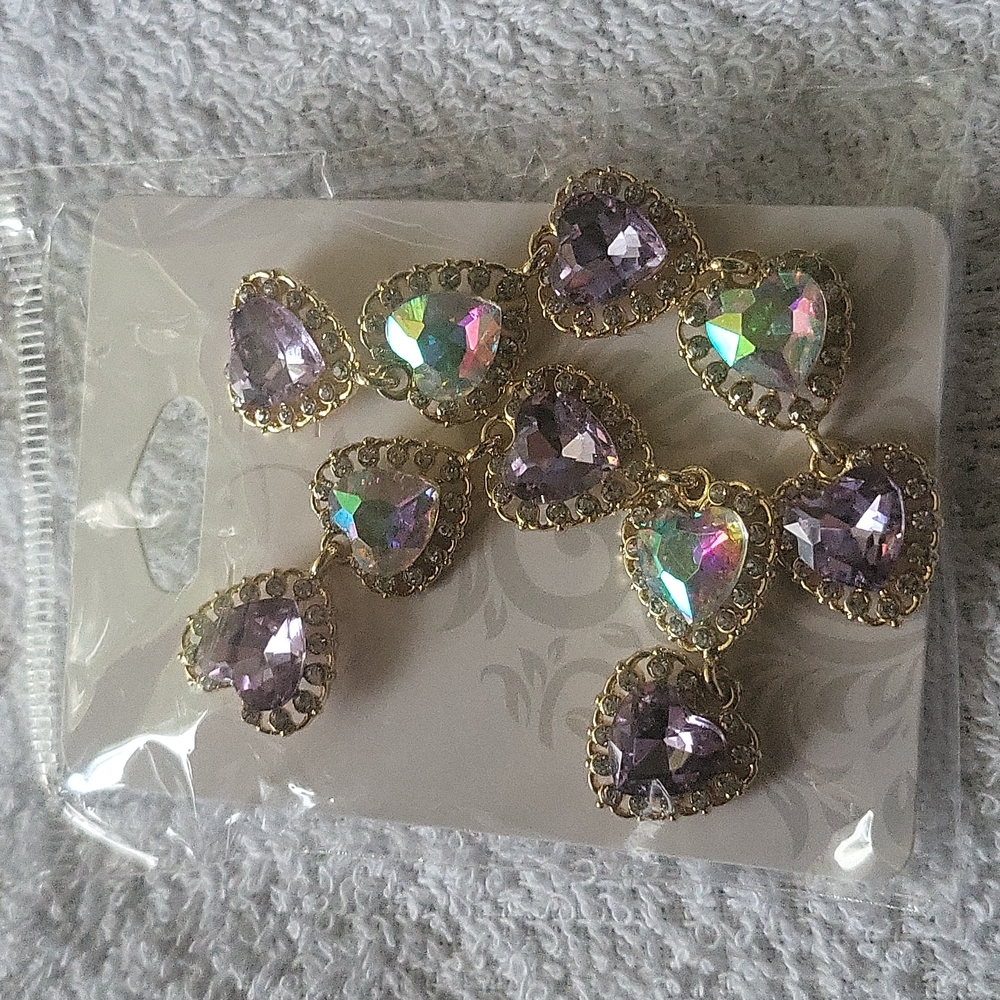 Heart earrings